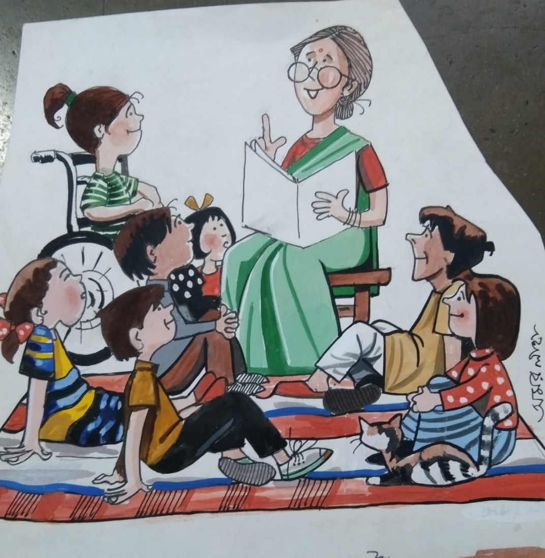 Bengal cartoonist-amar-laha