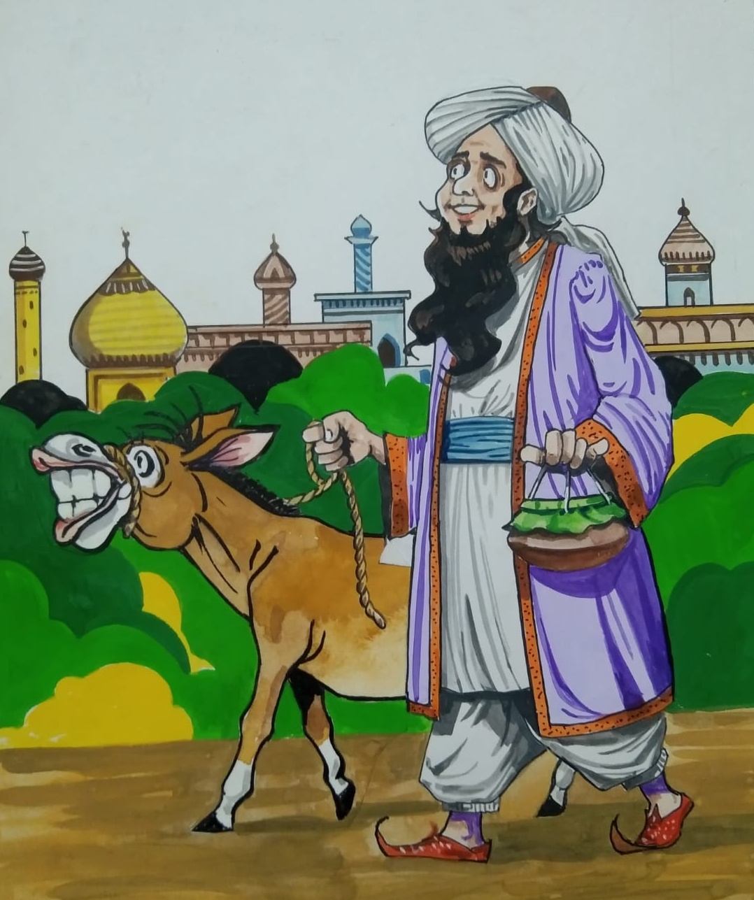 Bengal cartoonist-amar-laha