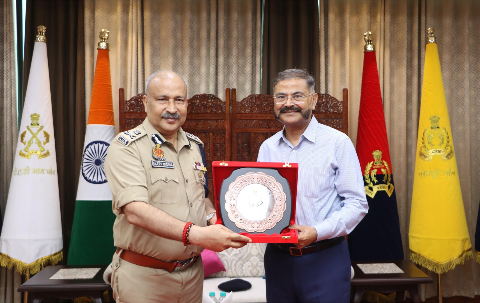 is yogi government make up polic new dgp ips rajiv krishna permanent Know what qualifications required story