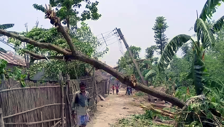 Storm in Harishchandrapur
