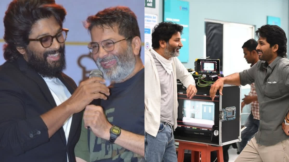 Allu Arjun Trivikram to reunite for fourth film  Trivikram  Allu Arjun Trivikram to reunite for new film  Allu Arjun and Trivikram  അല്ലു അർജുനും ത്രിവിക്രമും വീണ്ടും ഒന്നിക്കുന്നു  അല്ലു അർജുനും ത്രിവിക്രമും  ത്രിവിക്രമും അല്ലു അർജുനും ഒന്നിക്കുന്ന ചിത്രം  ഗീത ആർട്‌സ്  അല്ലു അരവിന്ദ്  Actor Allu Arjun and filmmaker Trivikram  Allu Aravind and S Radha Krishna  The Dynamic duo is Back  Allu Arjun new movie