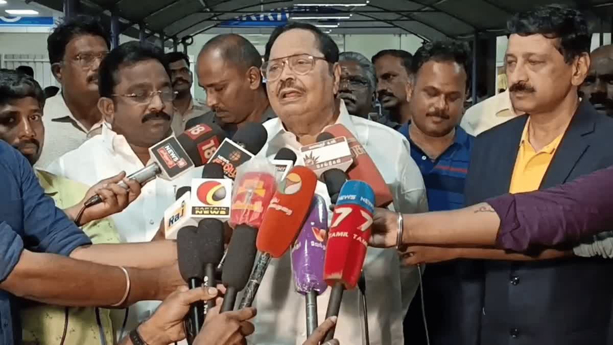 Tamil Nadu Water Resources Minister Duraimurugan