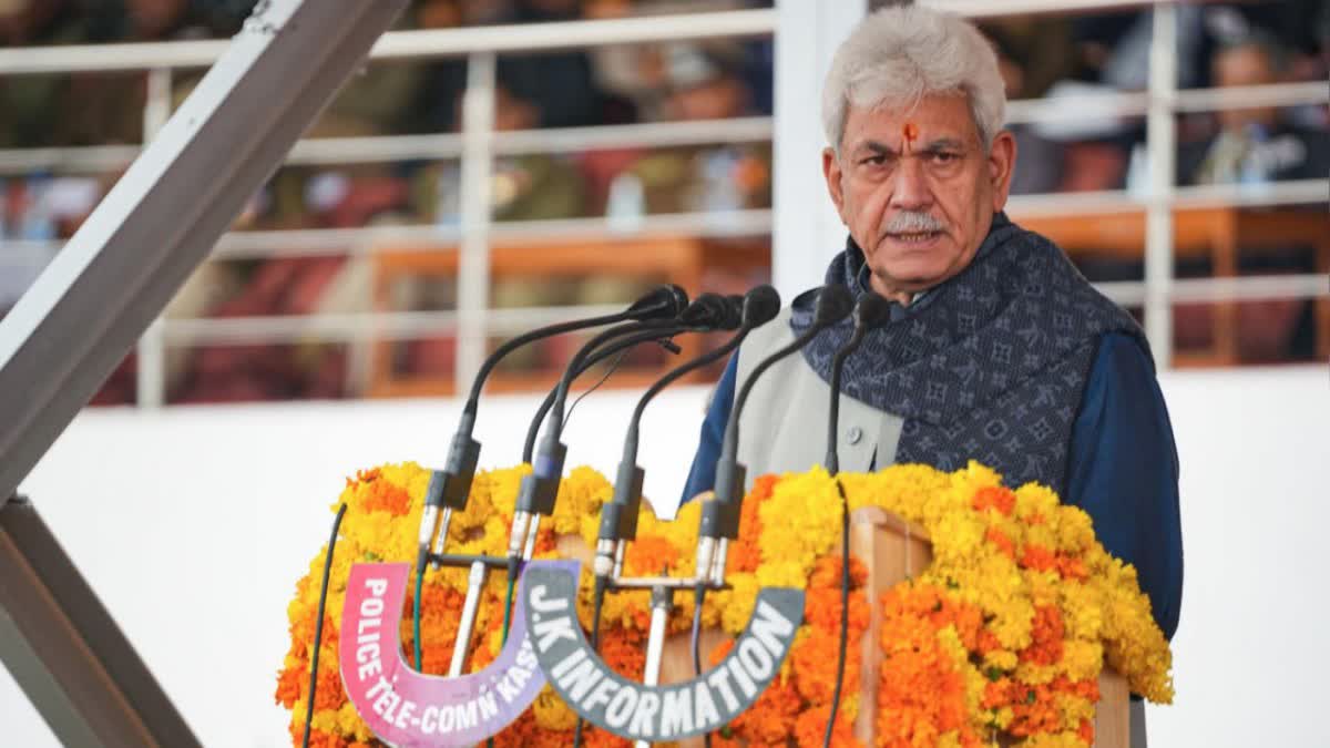 Jammu and Kashmir Lieutenant Governor Manoj Sinha