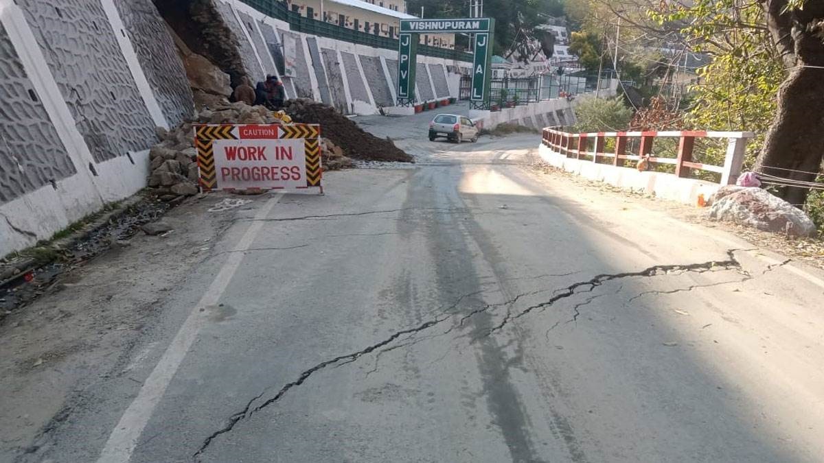 Cracks in Joshimath