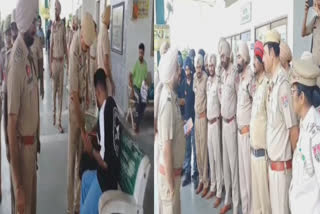 Fatehgarh Sahib district police conducted a search operation, appealed to the people to be vigilant