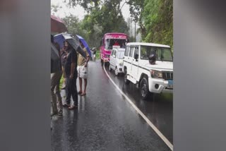 hodupuzha Idukki  Huge trees on the national highway  തൊടുപുഴ  പുളിയന്മല  അപകടത്തില്‍ യുവാവിന് പരിക്ക്  കലക്‌ടറുടെ നിര്‍ദേശം നടപ്പിലായില്ലെന്ന് പരാതി  ബൈക്ക് അപകടത്തില്‍പ്പെട്ടു  റോഡിലേക്ക് മരം കടപുഴകി വീണു  ഇടുക്കി വാര്‍ത്തകള്‍  ഇടുക്കി ജില്ല വാര്‍ത്തകള്‍  ഇടുക്കി പുതിയ വാര്‍ത്തകള്‍  kerala news updates  latest news in kerala  latest news in kerala