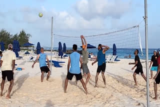 Team India Beach Volleyball ETV BHARAT