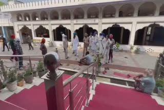 clash between 2 parties over the chairmanship of Gurdwara Sahib at Ludhiana