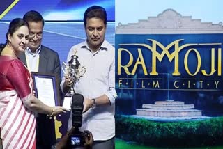 Ramoji Film City  Ramoji Film City has won the Excellence Award  Excellence Award instituted by the FTCCI  എഫ്‌ടിസിസിഐ പുരസ്‌കാരം റാമോജി ഫിലിം സിറ്റിക്ക്  പുരസ്‌കാരം റാമോജി ഫിലിം സിറ്റിക്ക്