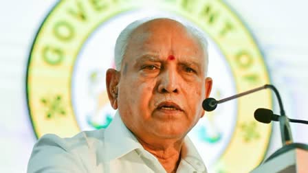 BJP leader BS Yeddyurappa