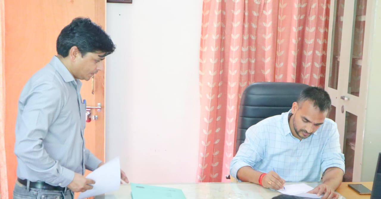 Saurabh Gaharwar took charge of Rudraprayag DM