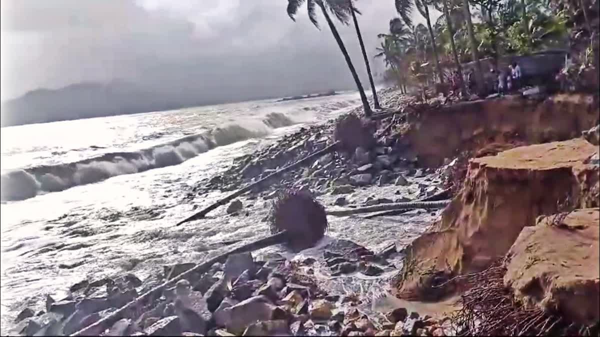coastal erosion in Uttara Kannada