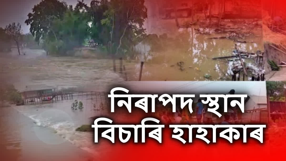 Flood situation in Assam