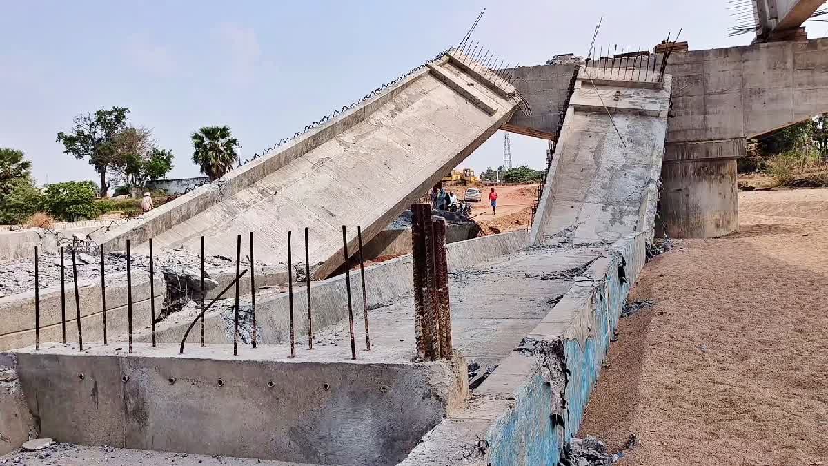 Oded Bridge Collapses Again in Telangana