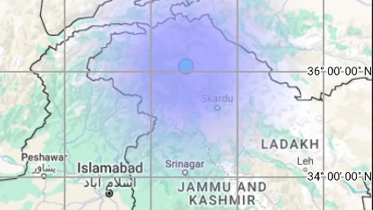 A magnitude 4.4 earthquake struck Leh district of Ladakh