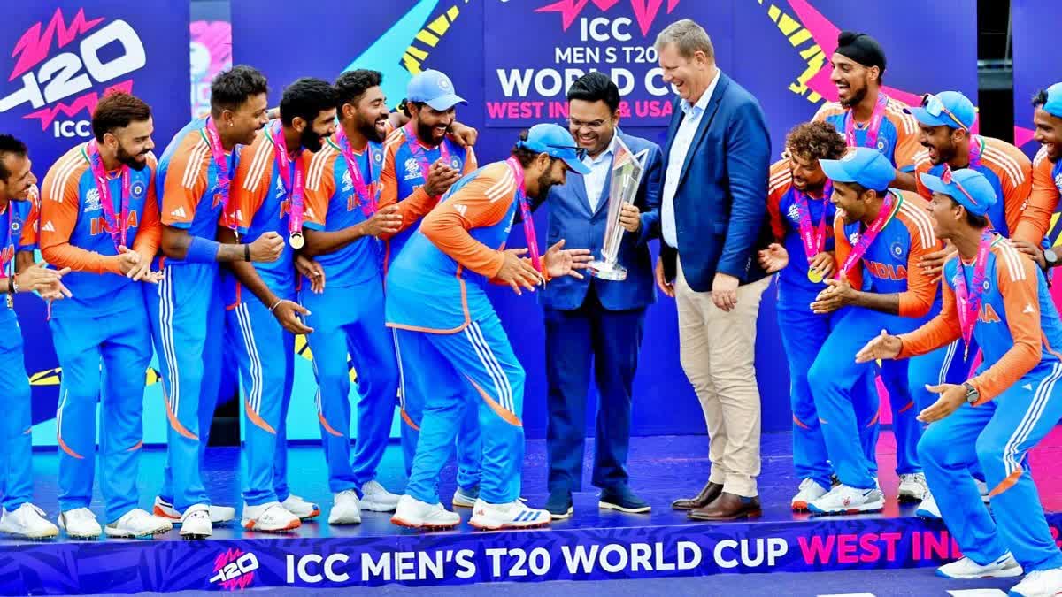 T20 WORLD CUP 2024  ടി20 ലോകകപ്പ്  INDIAN TEAM RETURN  ഇന്ത്യന്‍ ടീം വ്യാഴാഴ്‌ച എത്തും