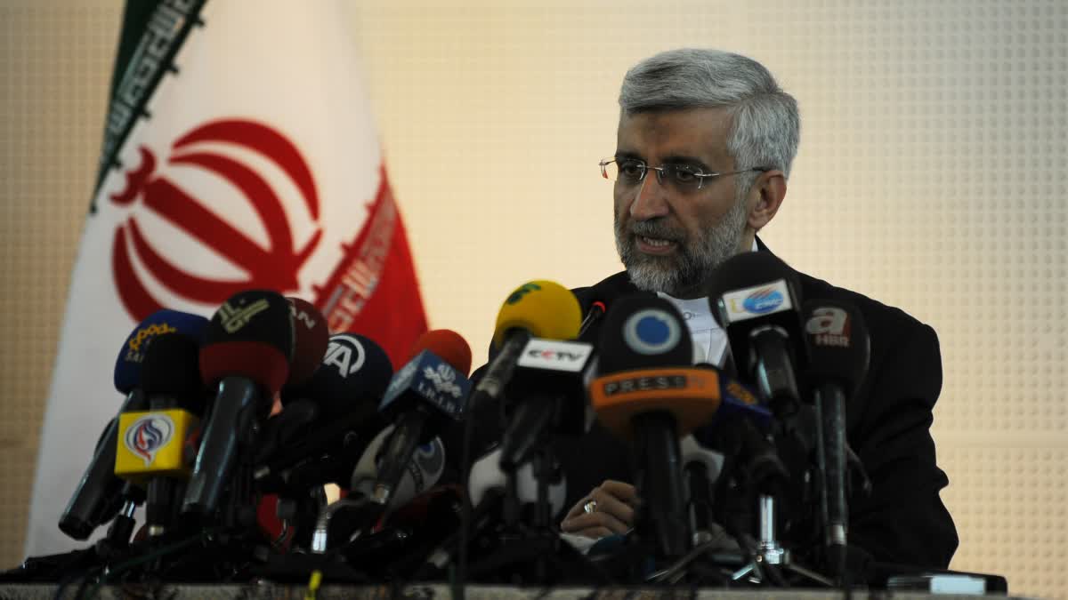 Saeed Jalili, presidential candidate in Iran