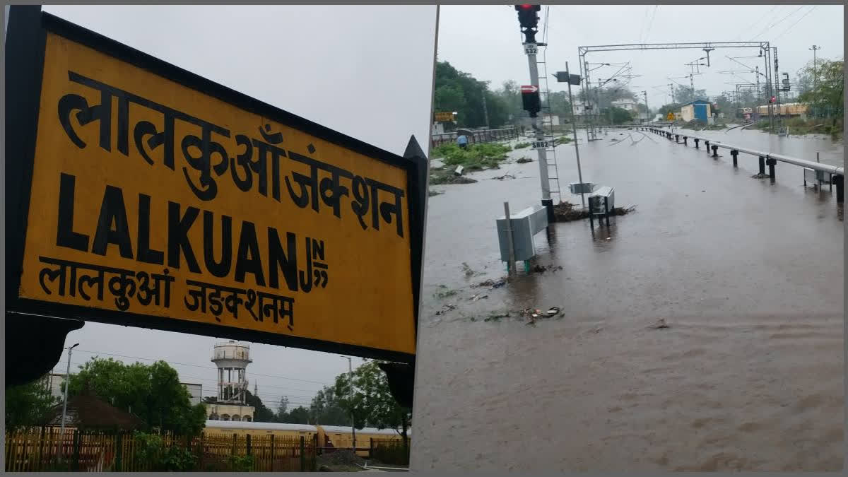 Heavy Rains Paralyse Uttarakhand's Kumaon Region; Railway Tracks Submerged, Roads Blocked