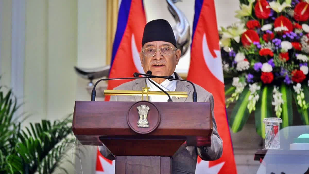 Nepal Prime Minister Pushpa Kamal Dahal 'Prachanda'