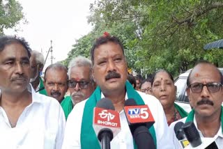 Thullur Farmers Tirupati Bus Yatra