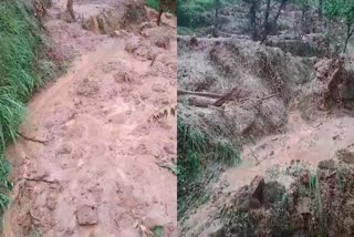 Cloud burst in Rumsi of Kedar Valley