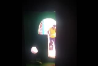 வெளியான வீடியோ  காட்சி