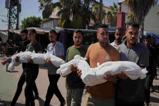 94 Palestinians Killed In Gaza, Including 38 People Waiting For Aid, Authorities Say Urdu News