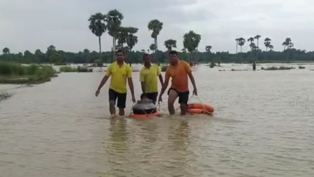 waterlogged several parts of balasore