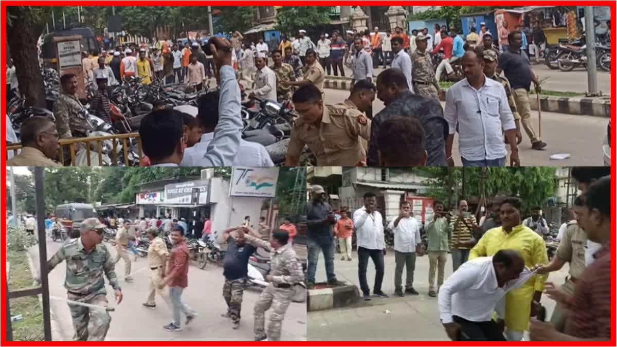 Sambhaji Bhide Supporters Rally