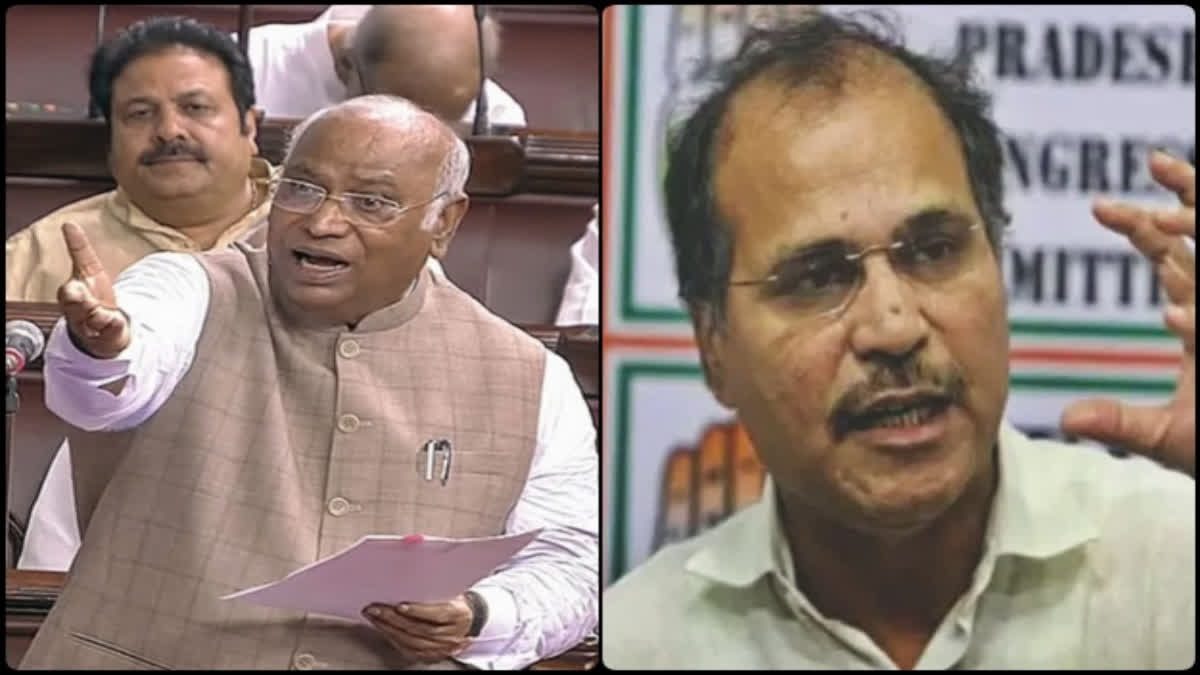 Mallikarjun Kharge, Adhir Chowdhury not allowing Parliament to run: Pralhad Joshi