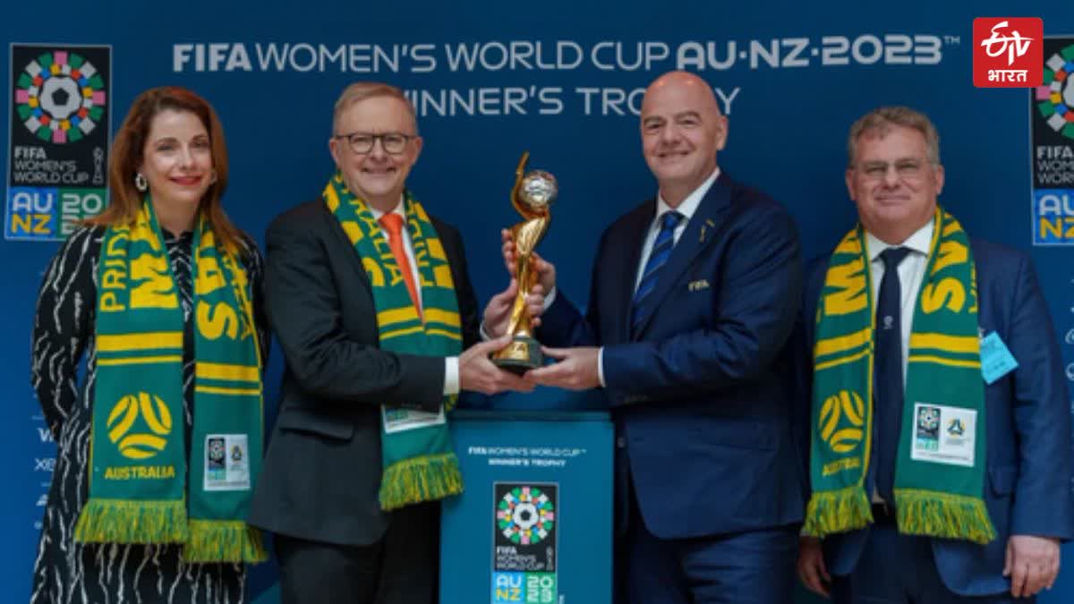 FIFA President Gianni Infantino  Australia New Zealand Womens World Cup 2023