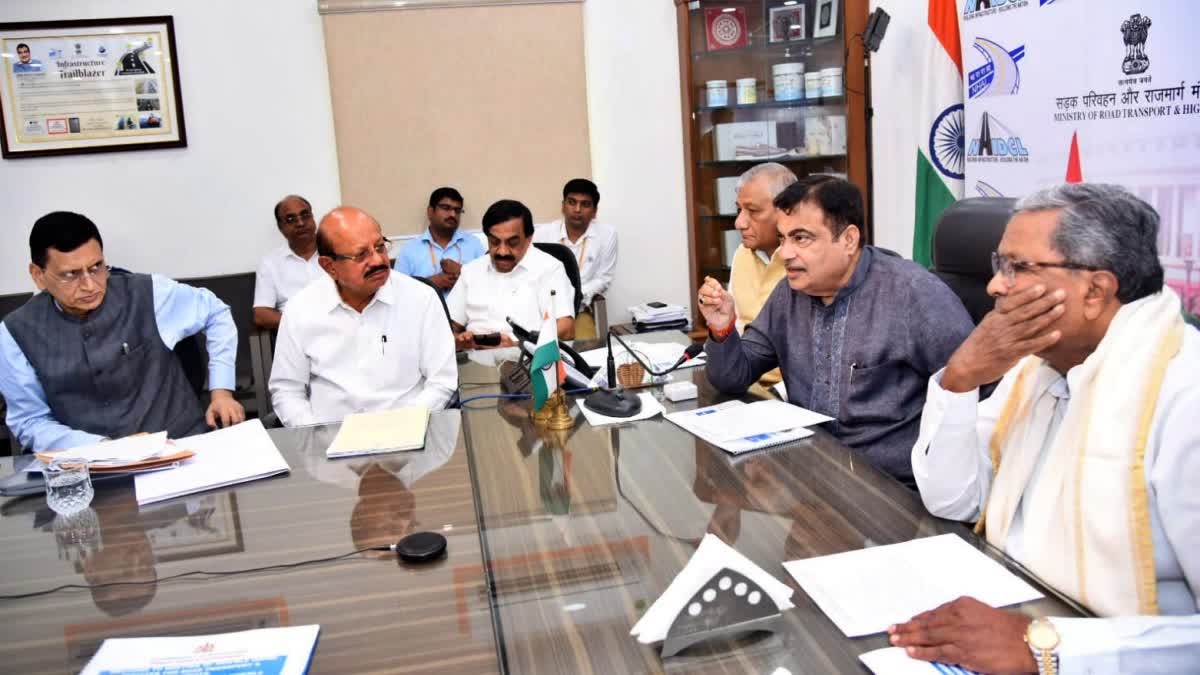 CM meets Union Transport Minister Gadkari