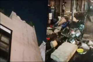 Karnataka: Two killed as water tank on top of a building collapses