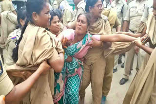 Police brutality in Guntur district