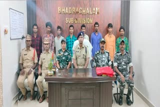 Maoists Arrested in Telangana
