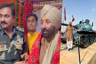 Sunny Deol seeks blessings at Tanot Mata Mandir in Rajasthan after kickstarting promotions with BSF jawans