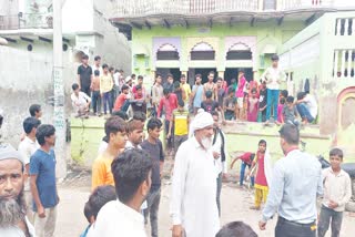 Old man died heart attack in nuh Singar village