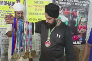 Amritsar's gold medalist player Inderjit Singh protested against the government