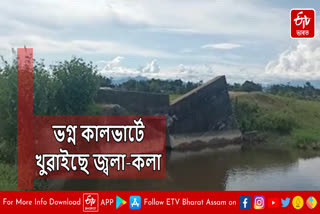 People in trouble due to Damage Culvert in Jonai