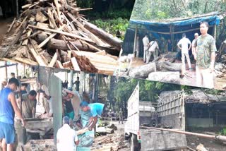 Forest department raids against illegal saw mills in baksa