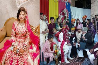 Arbaaz from Jodhpur married Pakistani bride Ameena