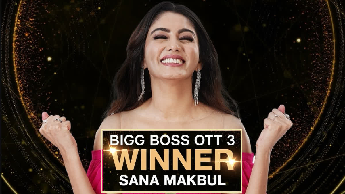 Bigg Boss OTT 3 winner Sana Makbul