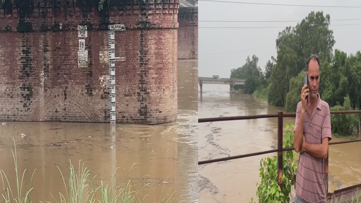 BEAS RIVER WATER LEVEL INCREASED