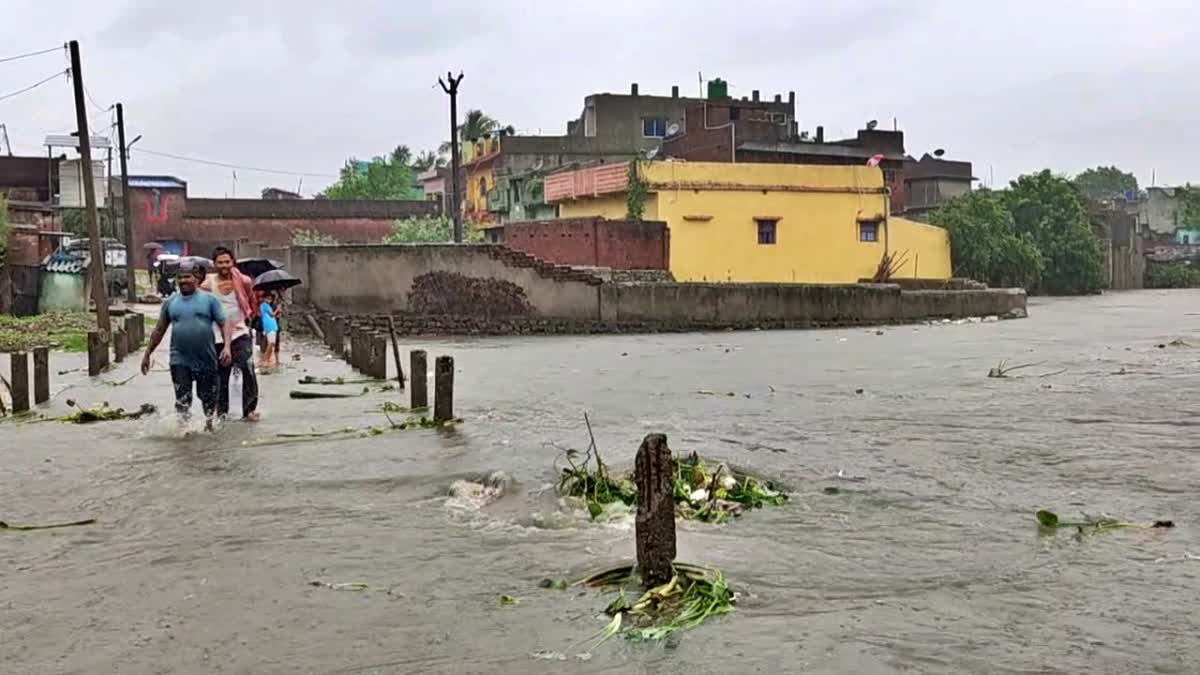 flood in Jhiliya