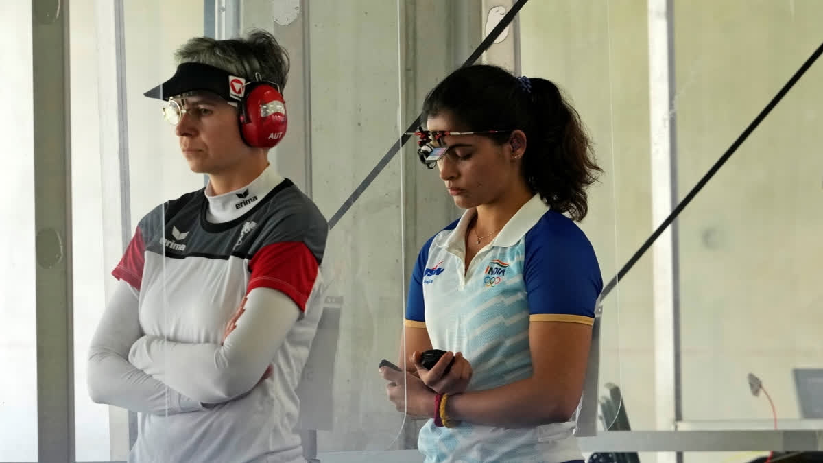 Paris 2024 Olympics Manu Bhaker Chases Hattrick Of Medals In Olympics