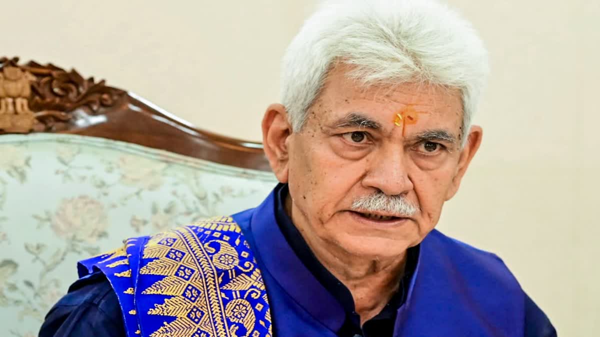 Lieutenant Governor Manoj Sinha