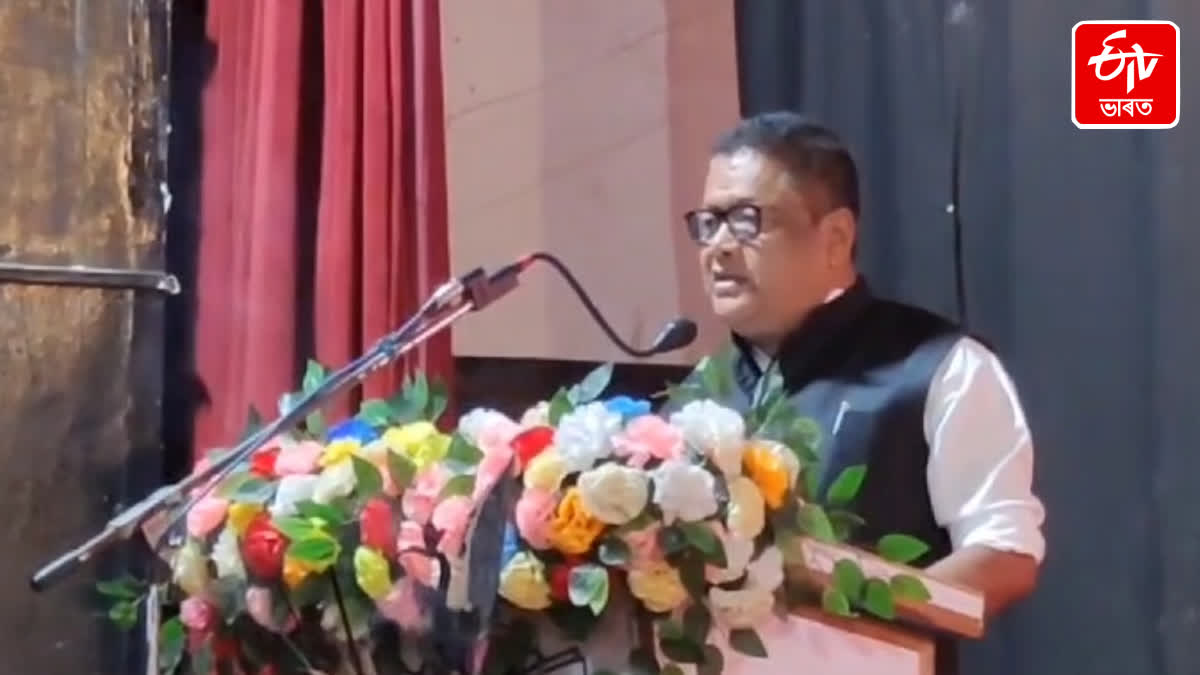 Education Minister Dr Ranoj Pegu