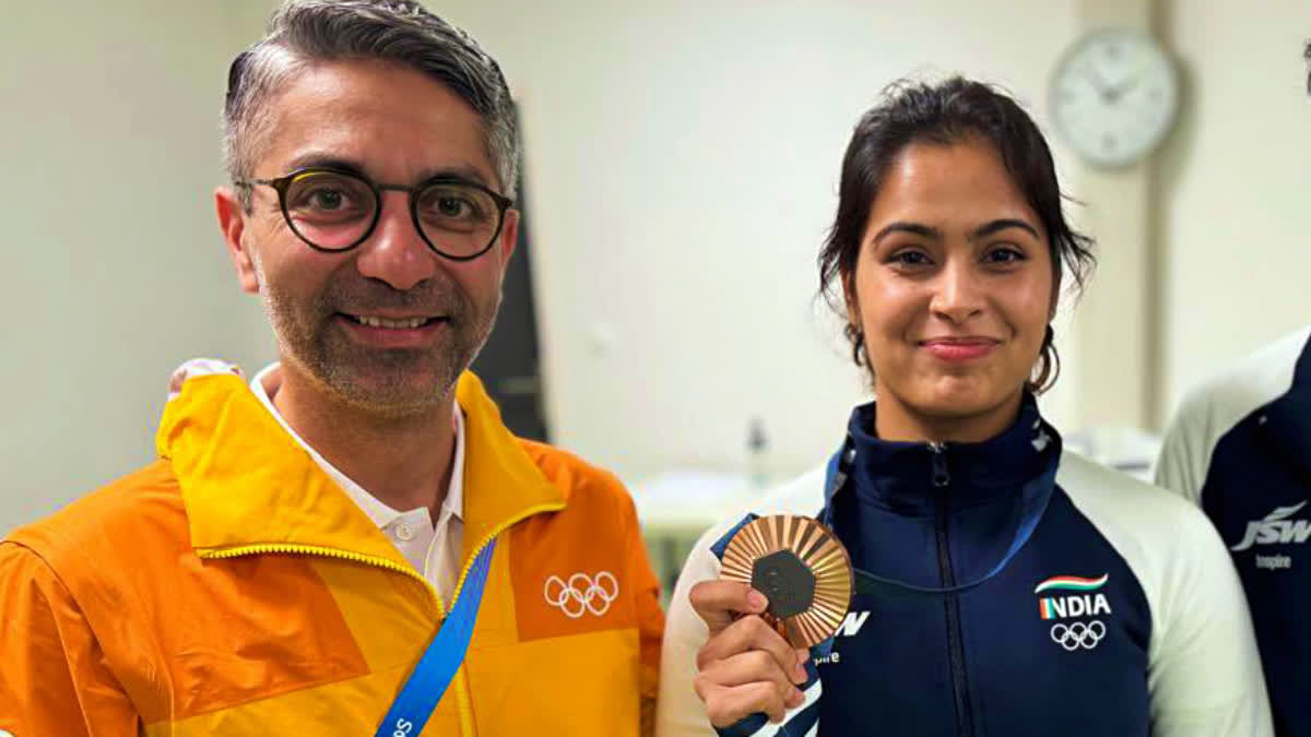 Abhinav Bindra congratulated Manu Bhaker