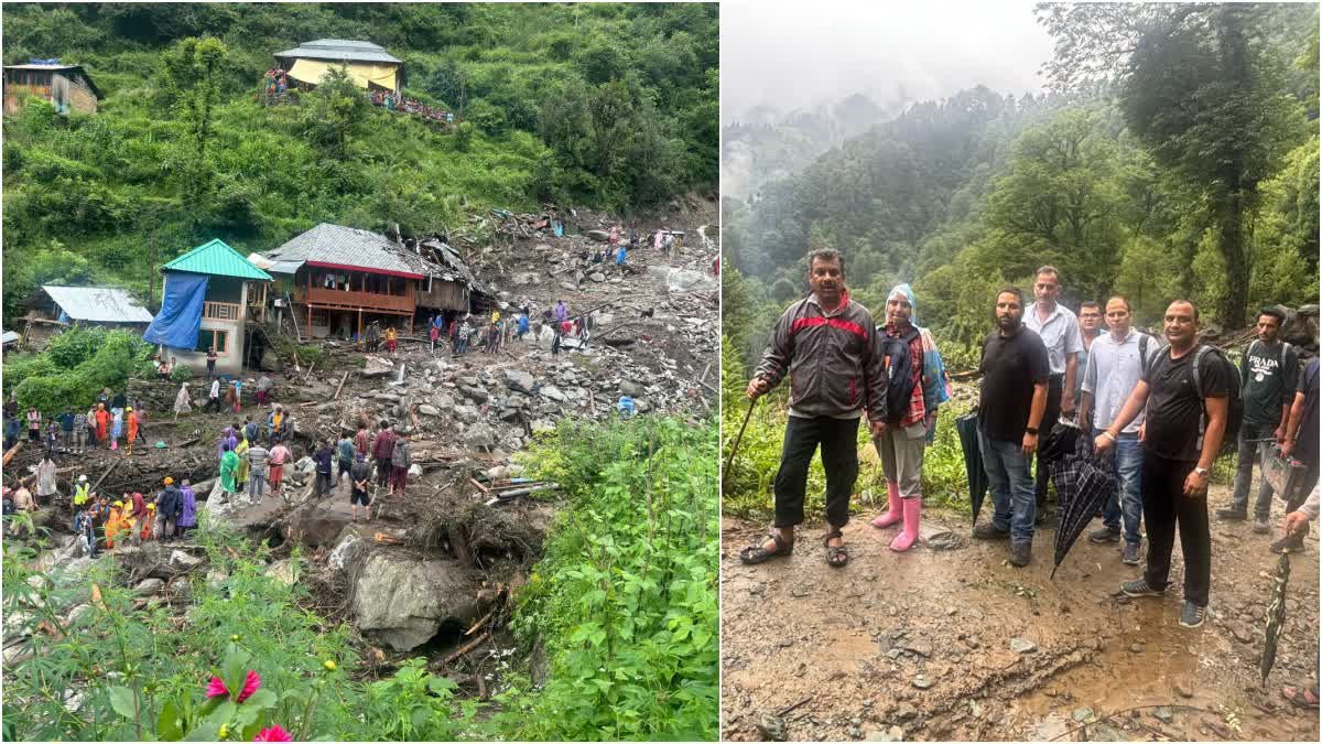 तेरंग गांव में सर्च ऑपरेशन के दौरान मिला महिला का शव