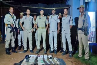 guns recovered in Lumding